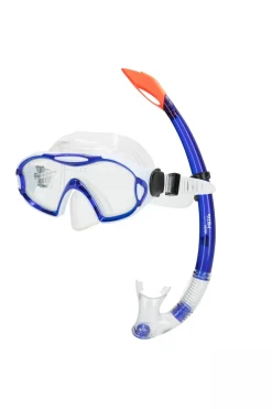 Aqua Sport Conjunto Snorkel Óculos De Visão 150º Para Crianças