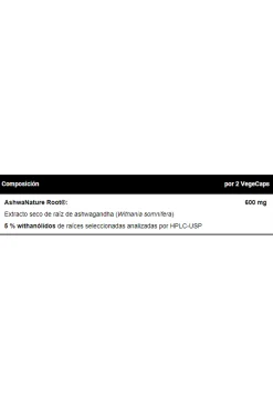 Ashwagandha 450mg - 60 Cápsulas De Vitobest
