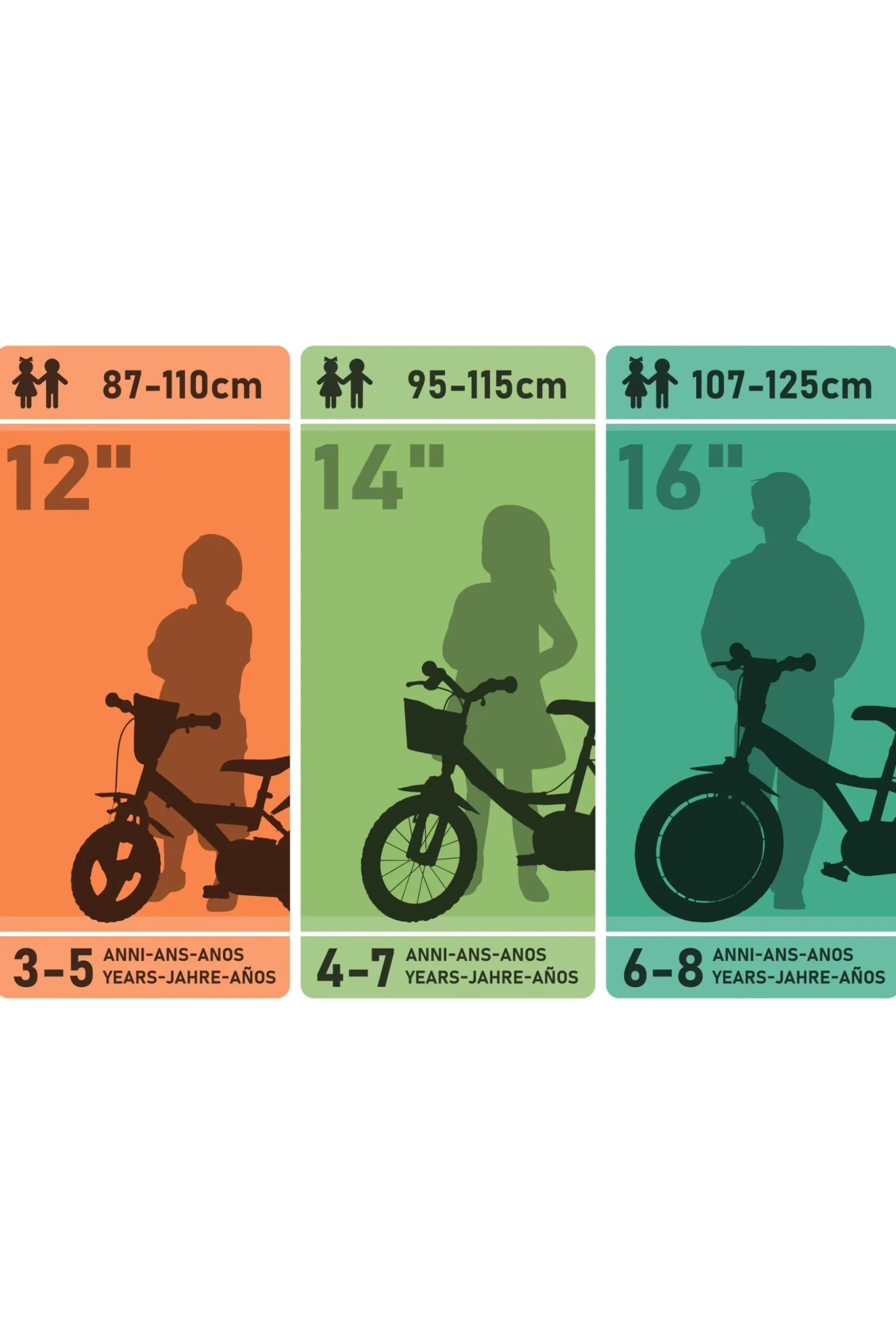 Bicicleta Criança 12 Polegadas Ninja Turtles 3 Anos