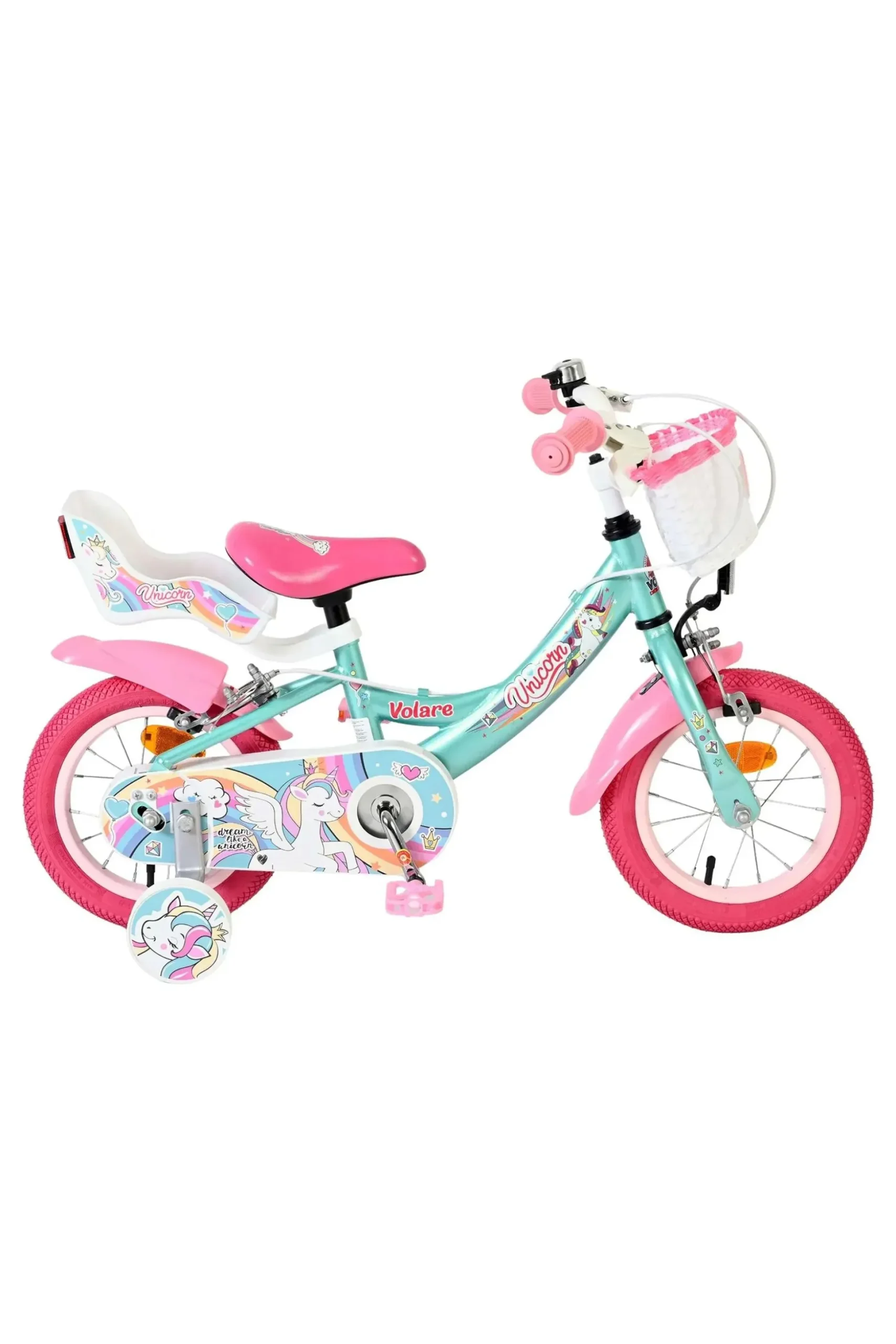 Bicicleta Criança 12 Polegadas Unicorn 3 Anos