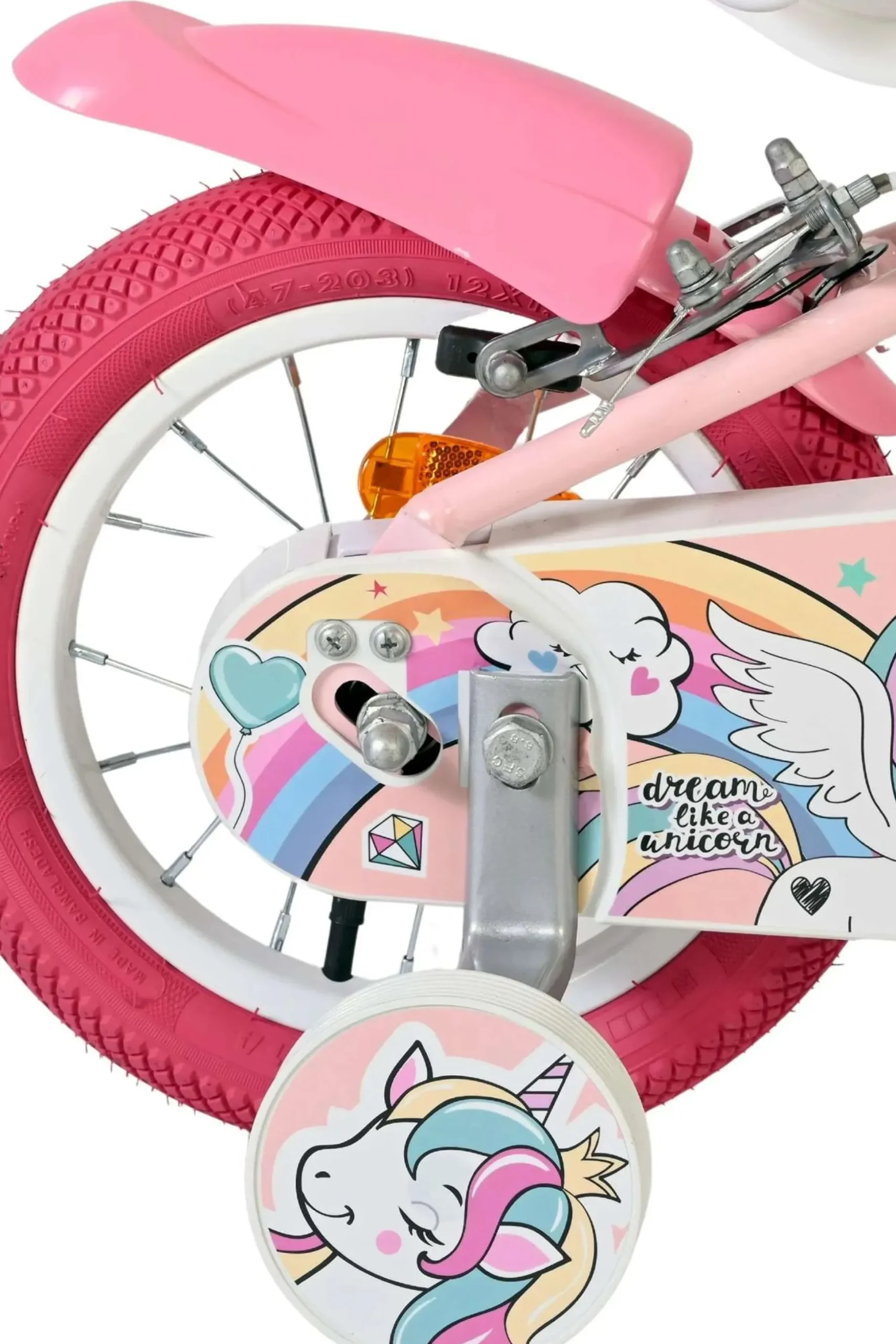 Bicicleta Criança 12 Polegadas Unicorn 3 Anos