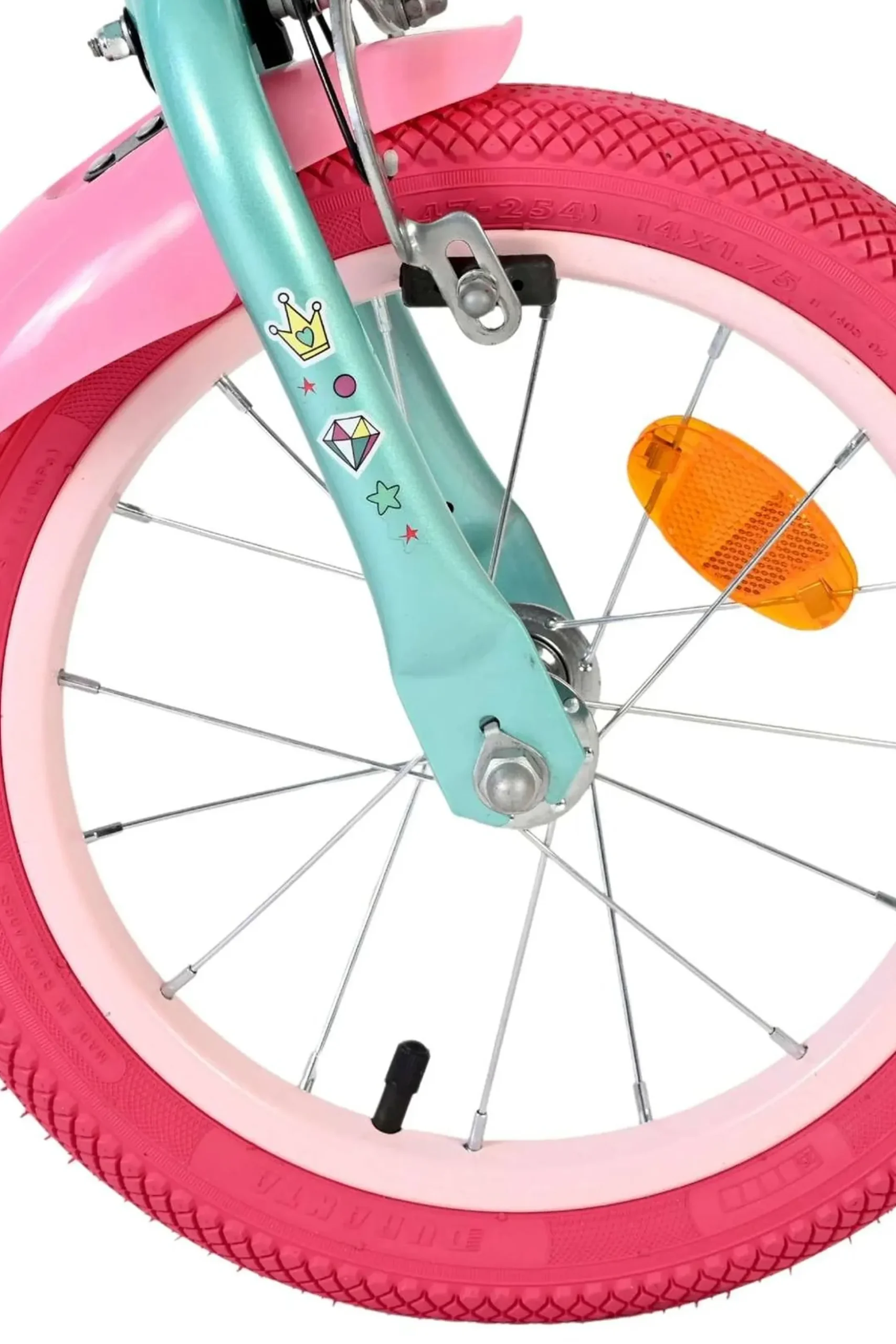 Bicicleta Criança 14 Polegadas Unicorn 4-6 Anos