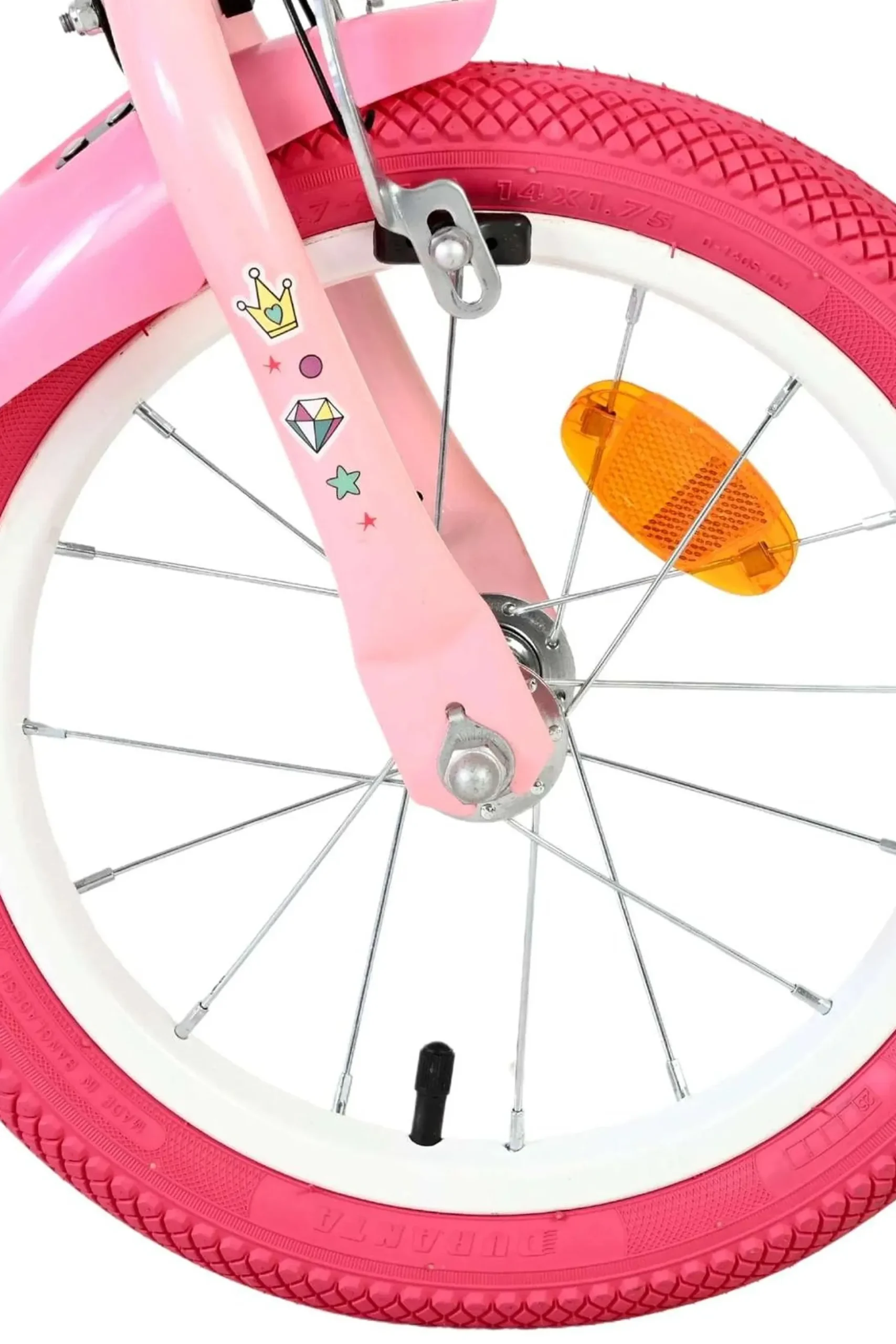 Bicicleta Criança 14 Polegadas Unicorn 4-6 Anos