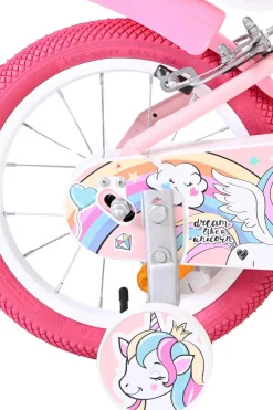 Bicicleta Criança 14 Polegadas Unicorn 4-6 Anos