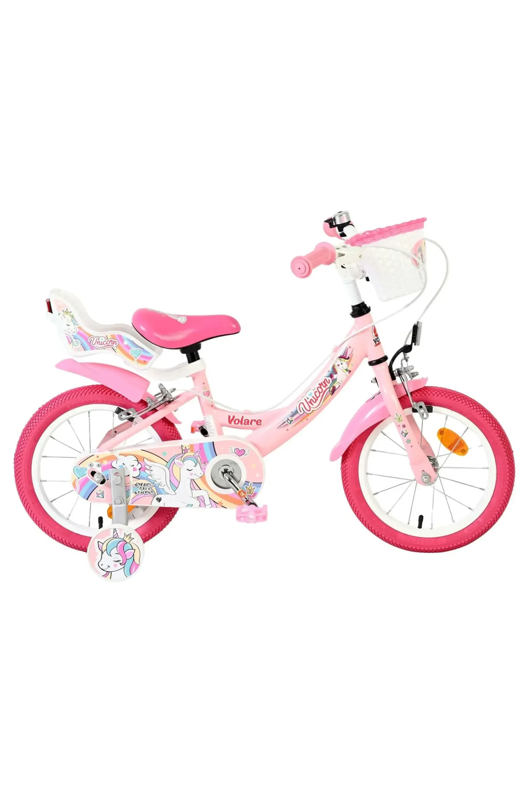 Bicicleta Criança 14 Polegadas Unicorn 4-6 Anos