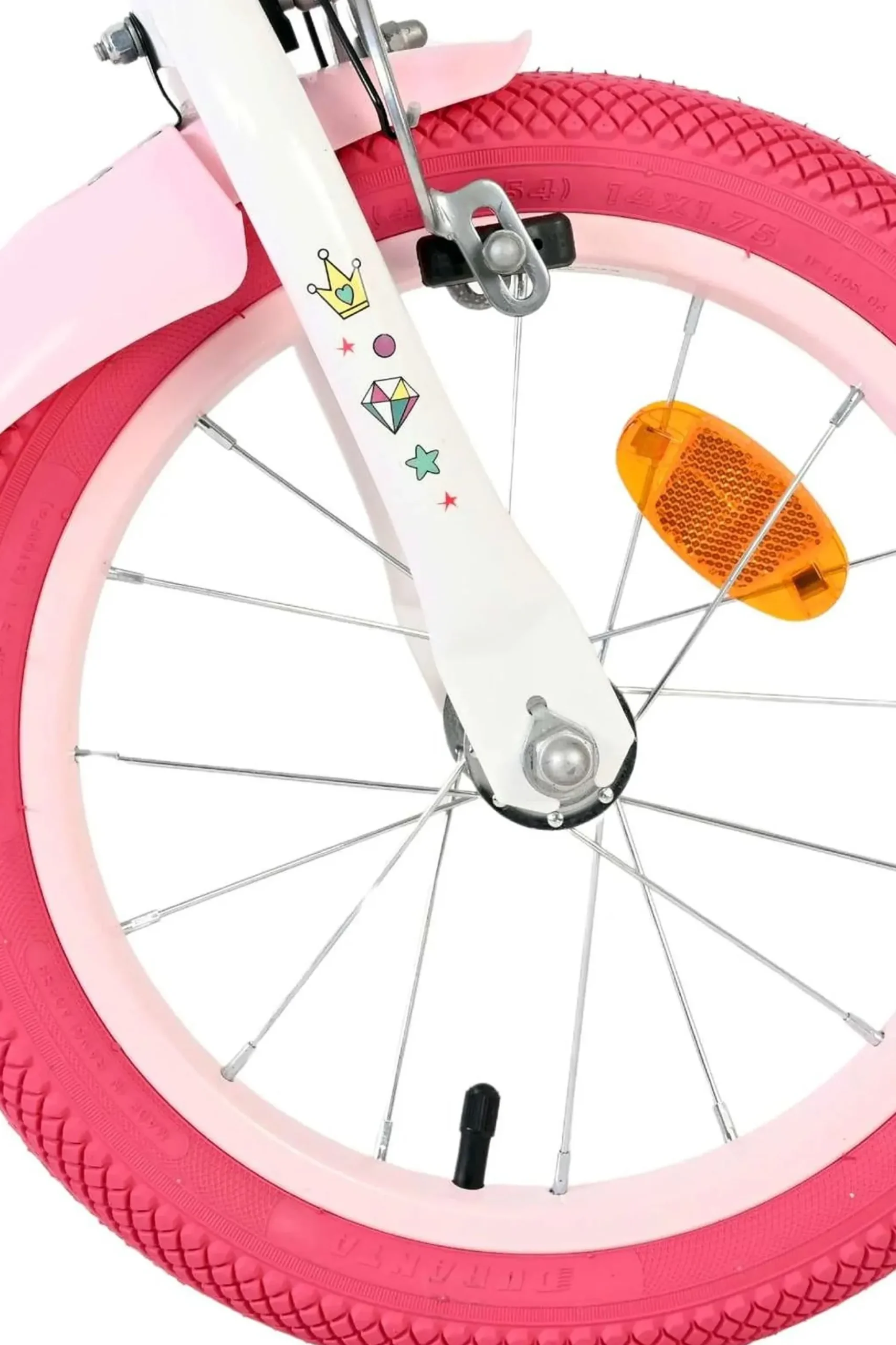 Bicicleta Criança 14 Polegadas Unicorn 4-6 Anos