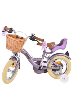 Bicicleta Criança 12 Polegadas Volare Blossom 3 Anos Roxo