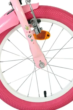 Bicicleta Criança 16 Polegadas Volare Unicorn 5-7 Anos Rosa