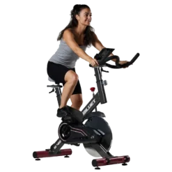 Bicicleta De Ciclo Indoor Siluet S-4s 115x51x119 CM 7 Funções, Pulsómetro, Inércia De 18 Kg E Resistência Regulável