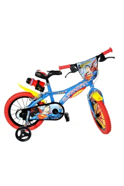 Bicicleta De Criança 16 Polegadas Superman 5-7 Anos