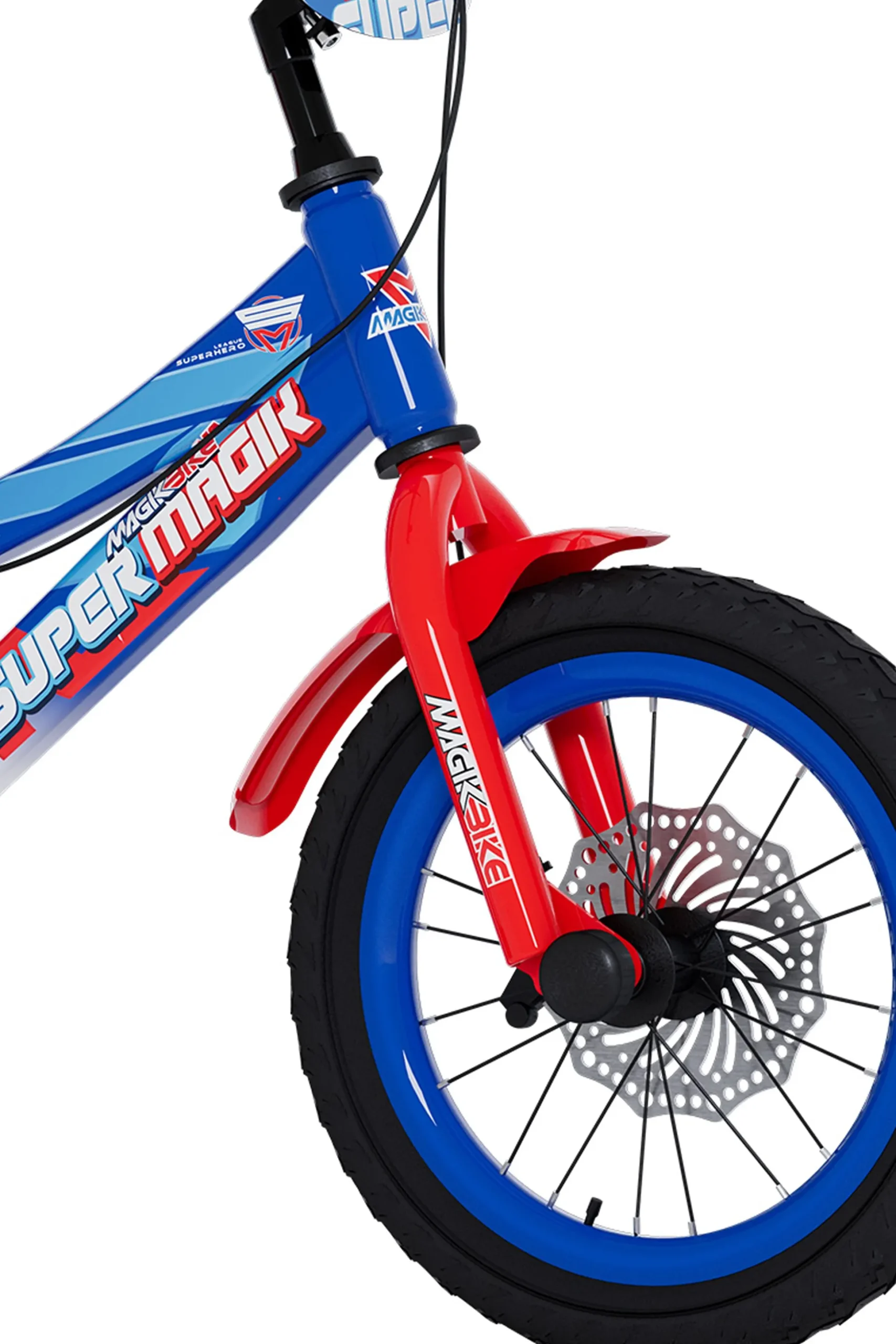Bicicleta De Criança 14 Polegadas Magikbike Super Magik 4-6 Anos