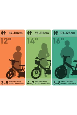 Bicicleta De Criança 16 Polegadas Dinosaur Adventure 5-7 Anos