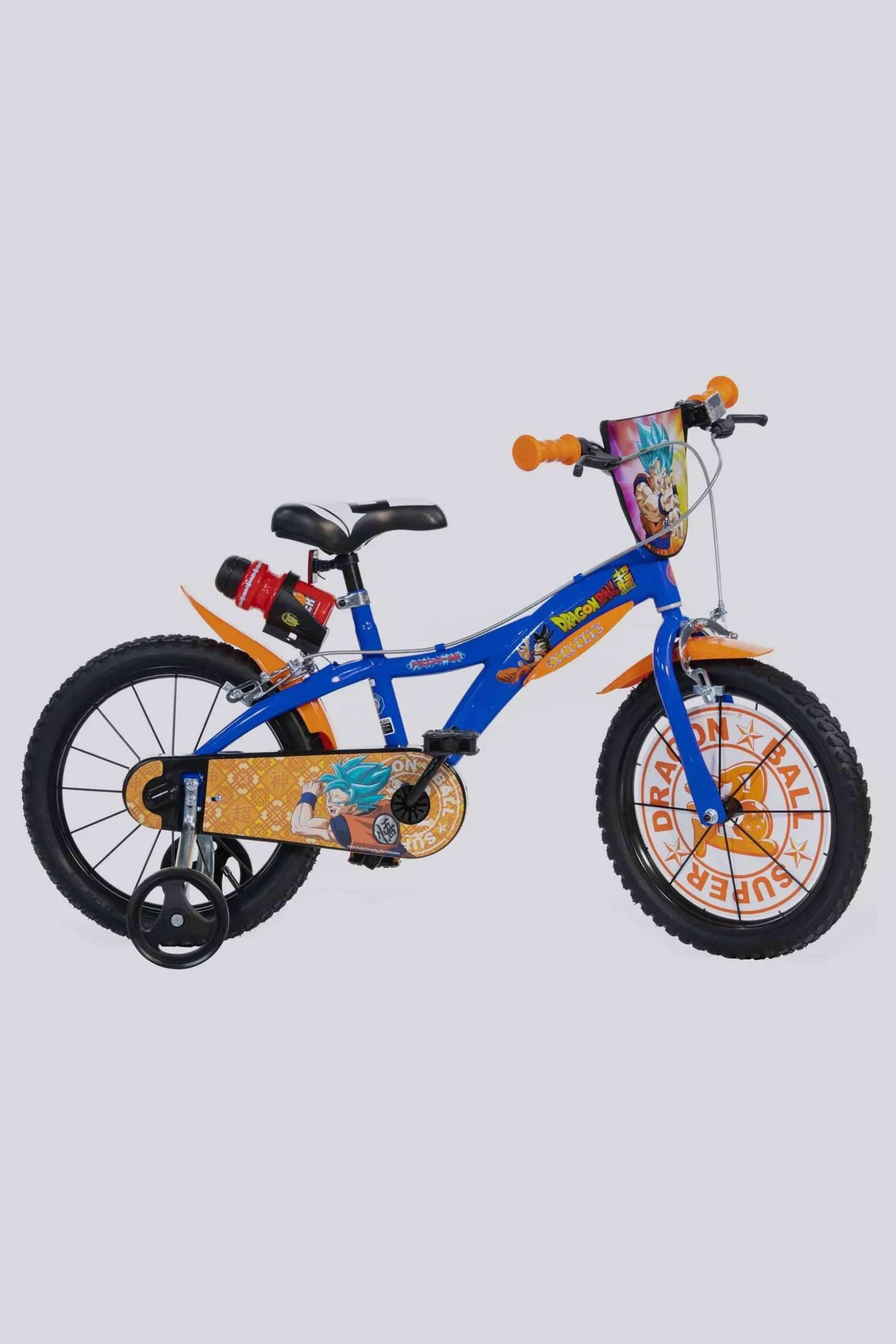 Bicicleta De Criança 16 Polegadas Dragon Ball 5-7 Anos