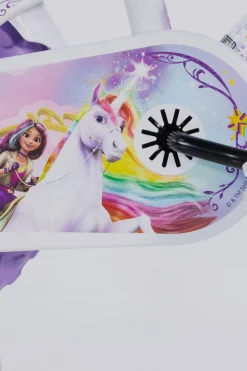 Bicicleta De Criança 12 Polegadas Unicorn Academy 3 Anos