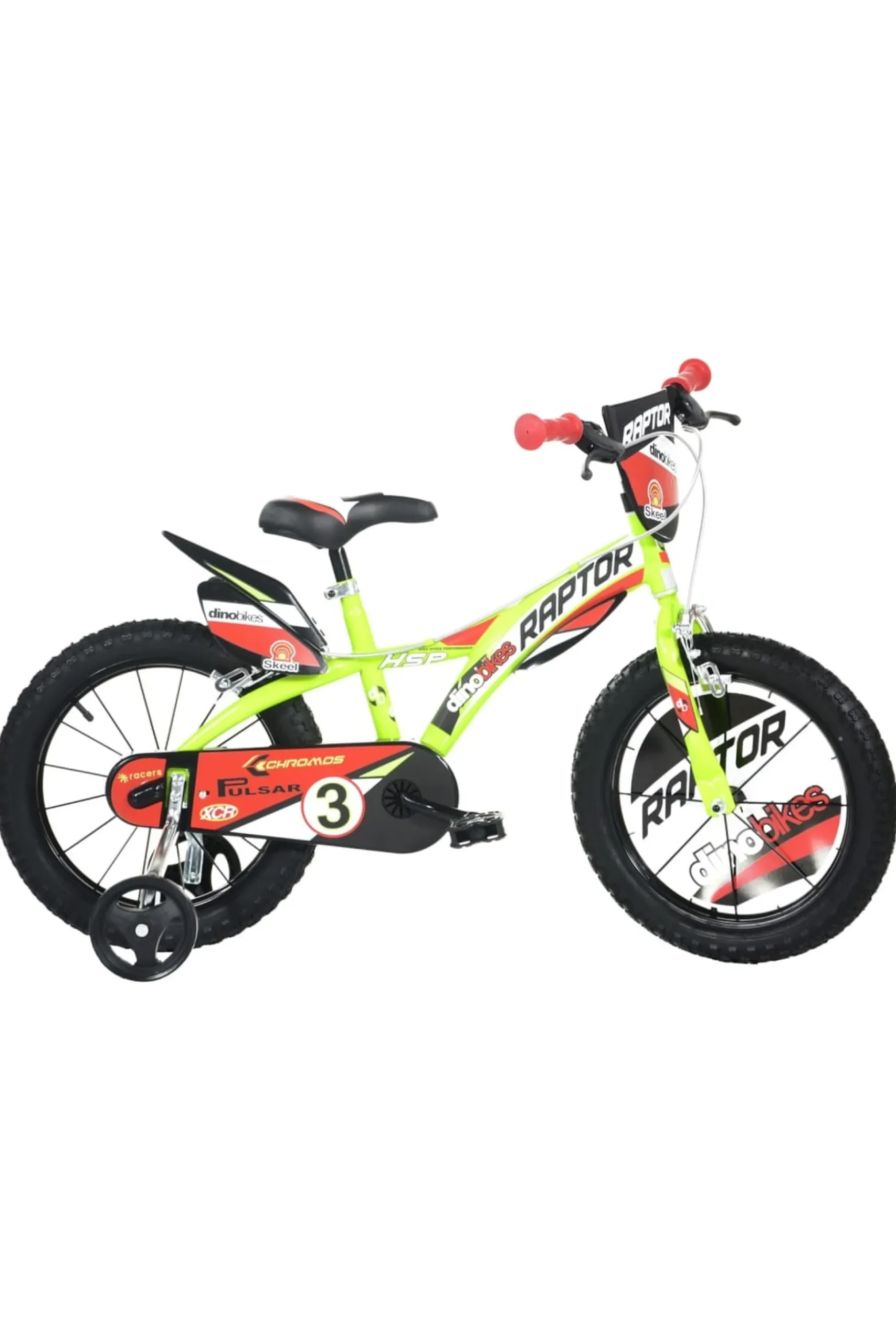 Bicicleta De Criança 14 Polegadas Raptor 4-6 Anos