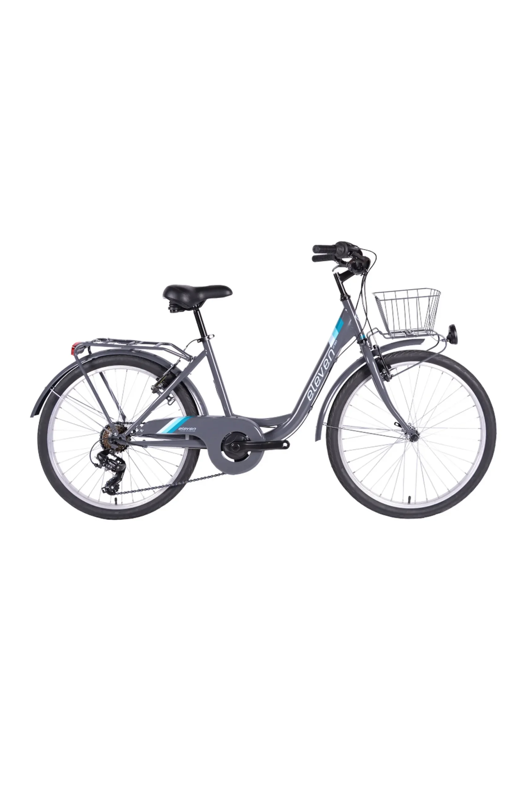Bicicleta Eleven Urbana 26 Polegadas Cinza