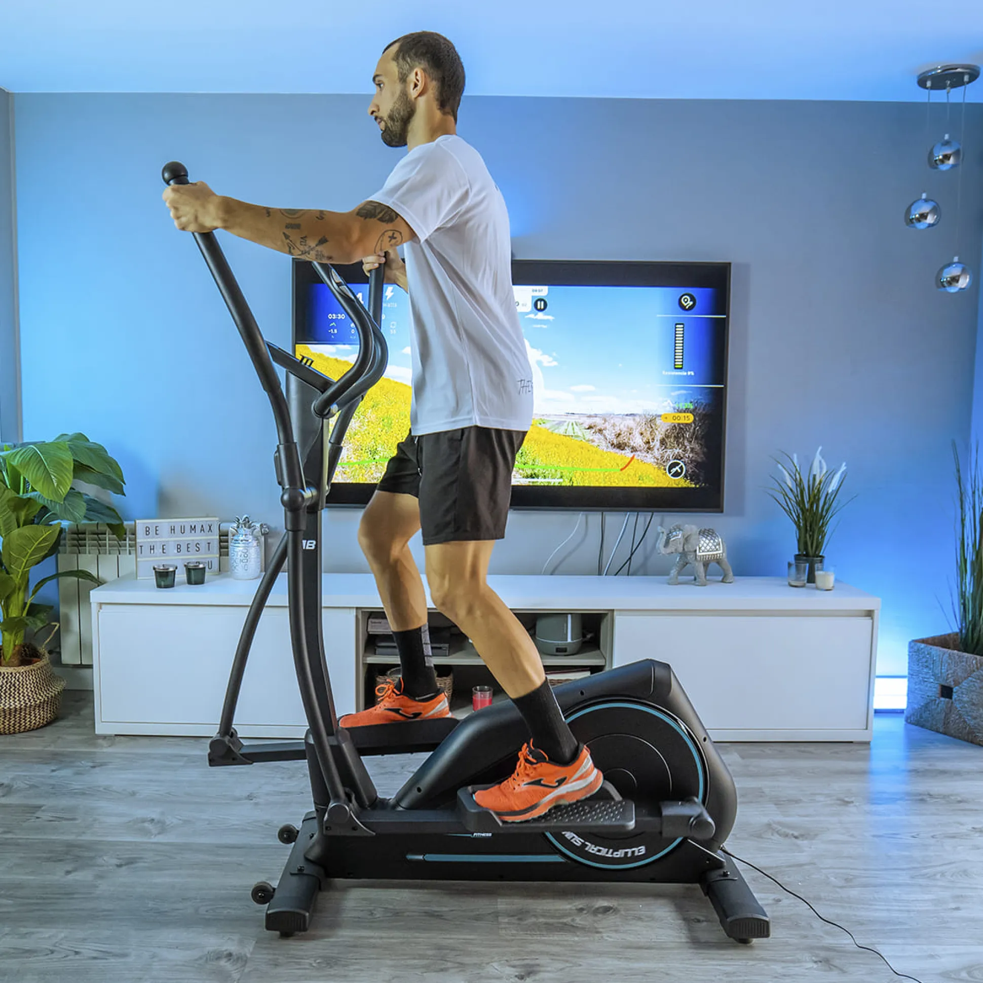 Bicicleta Elíptica Behumax Elliptical Summit 1400