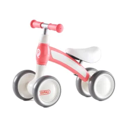 Bicicleta Equilibrio Criança Qplay Cutey 1-3 Anos Rosa