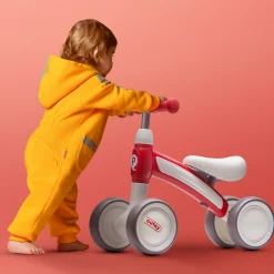 Bicicleta Equilibrio Criança Qplay Cutey 1-3 Anos Rosa