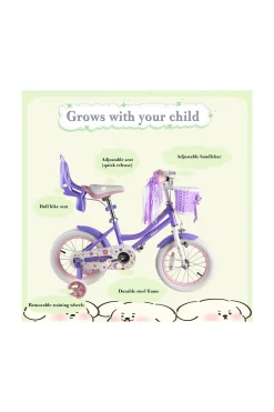 Bicicleta Infantil Daisy, 14