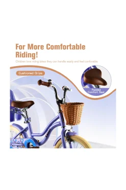 Bicicleta Infantil Rully Com Cesto