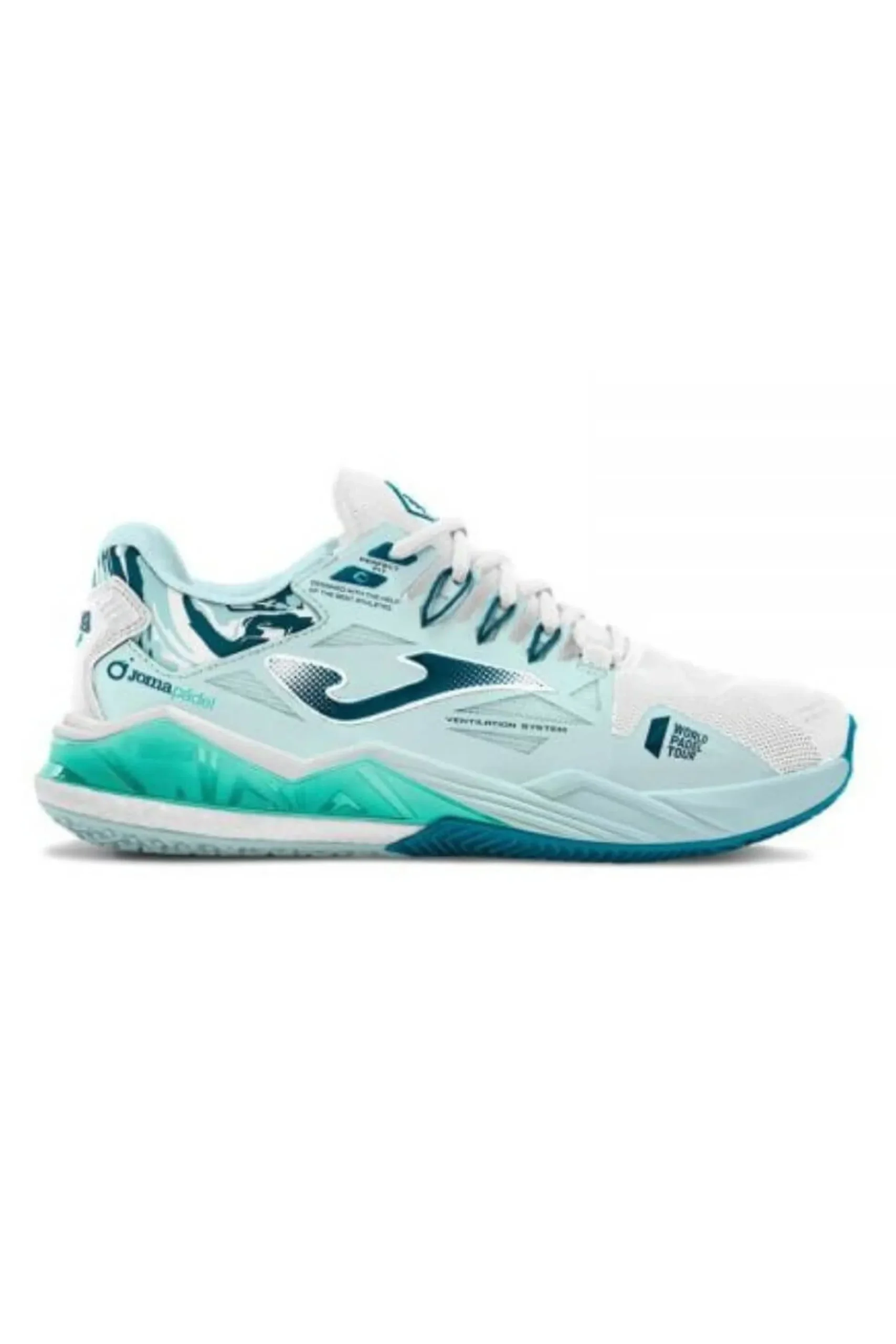 Calçado De Padel Mulher Joma T.spin Lady 2305. Turquoise