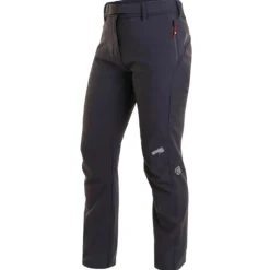Calças De Caminhada Trekking Mulher Impermeáveis Sphere Pro Donatela. Preto