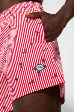 Calções Banho Riscas Jack & Jones