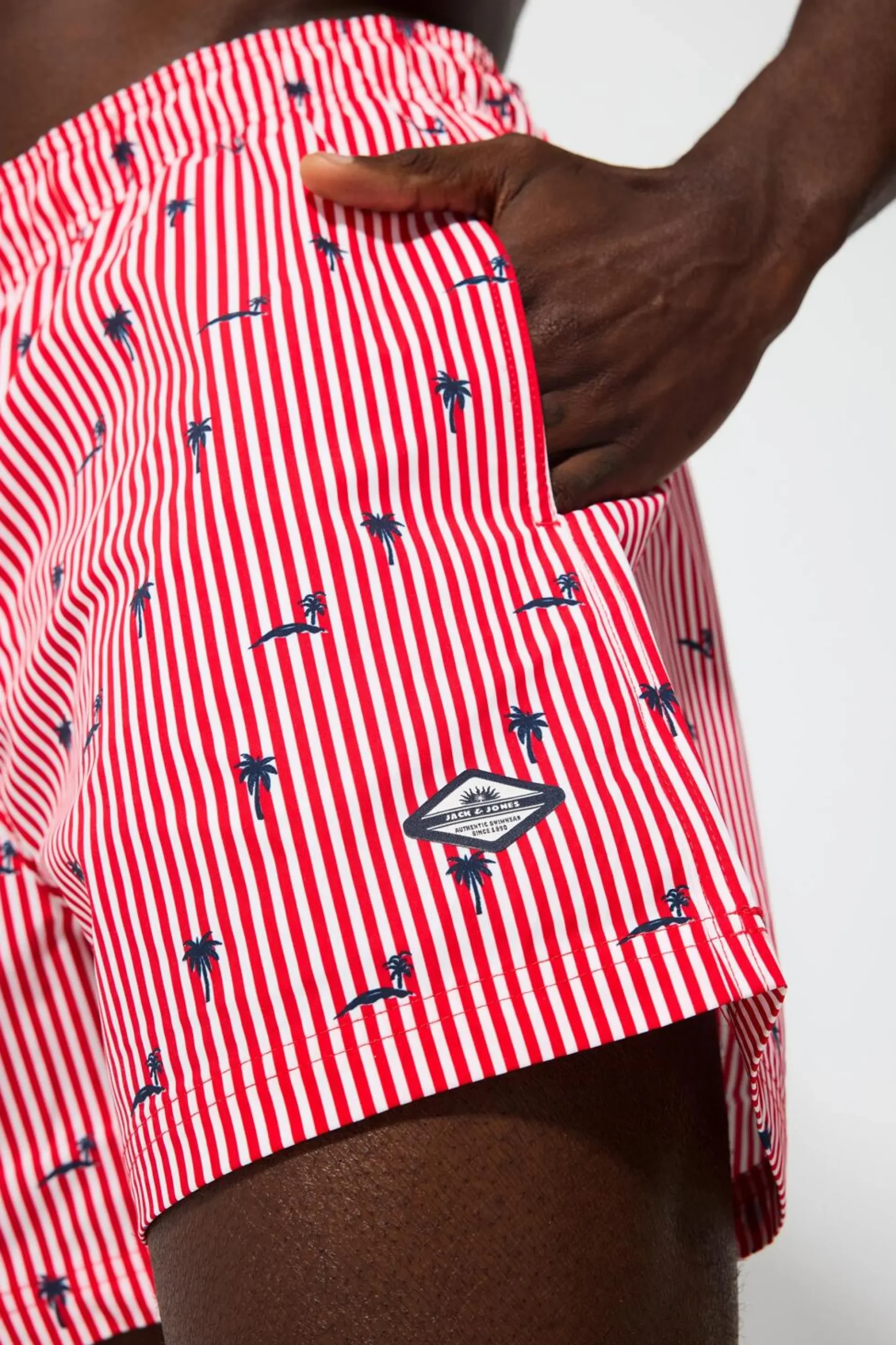 Calções Banho Riscas Jack & Jones