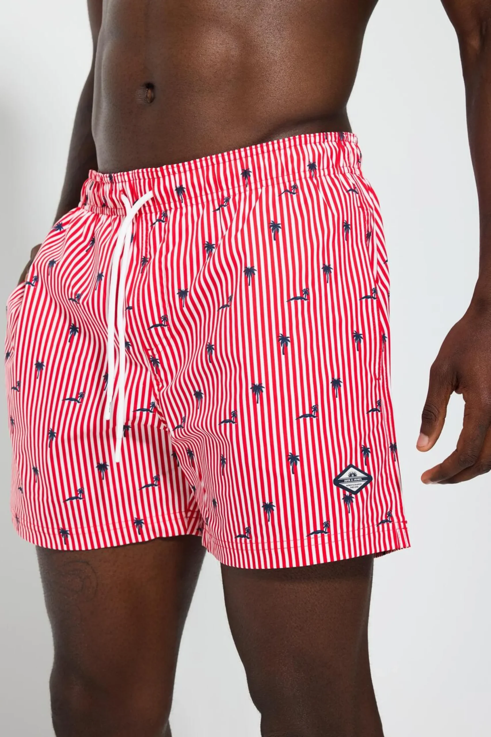 Calções Banho Riscas Jack & Jones