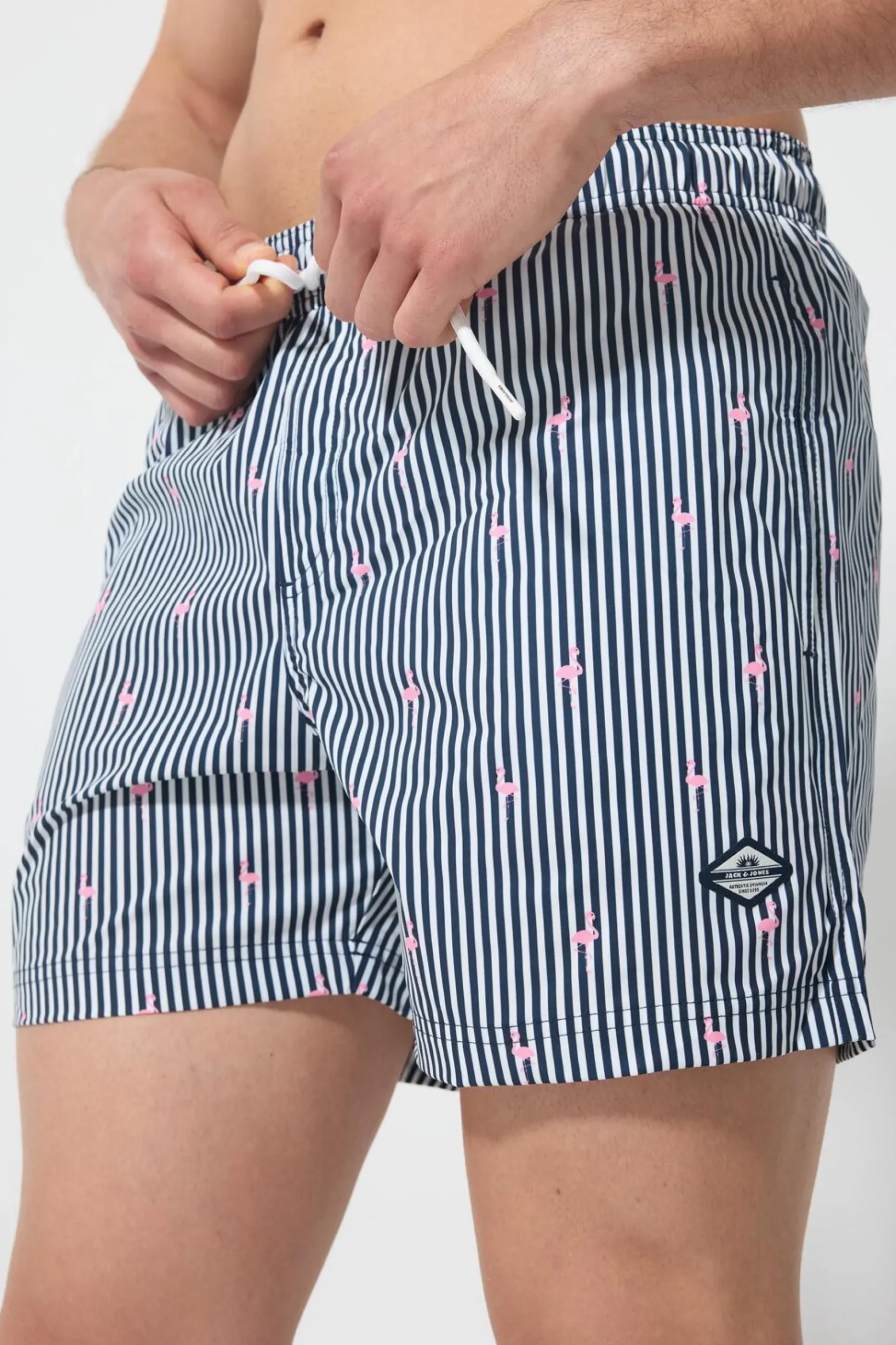 Calções Banho Riscas Jack & Jones