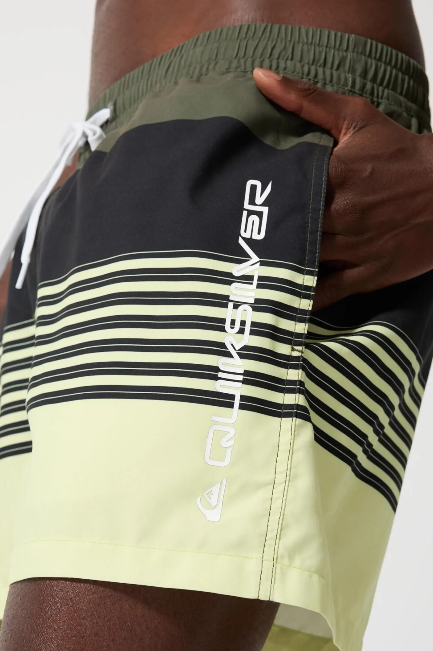 Calções Banho Riscas Quiksilver