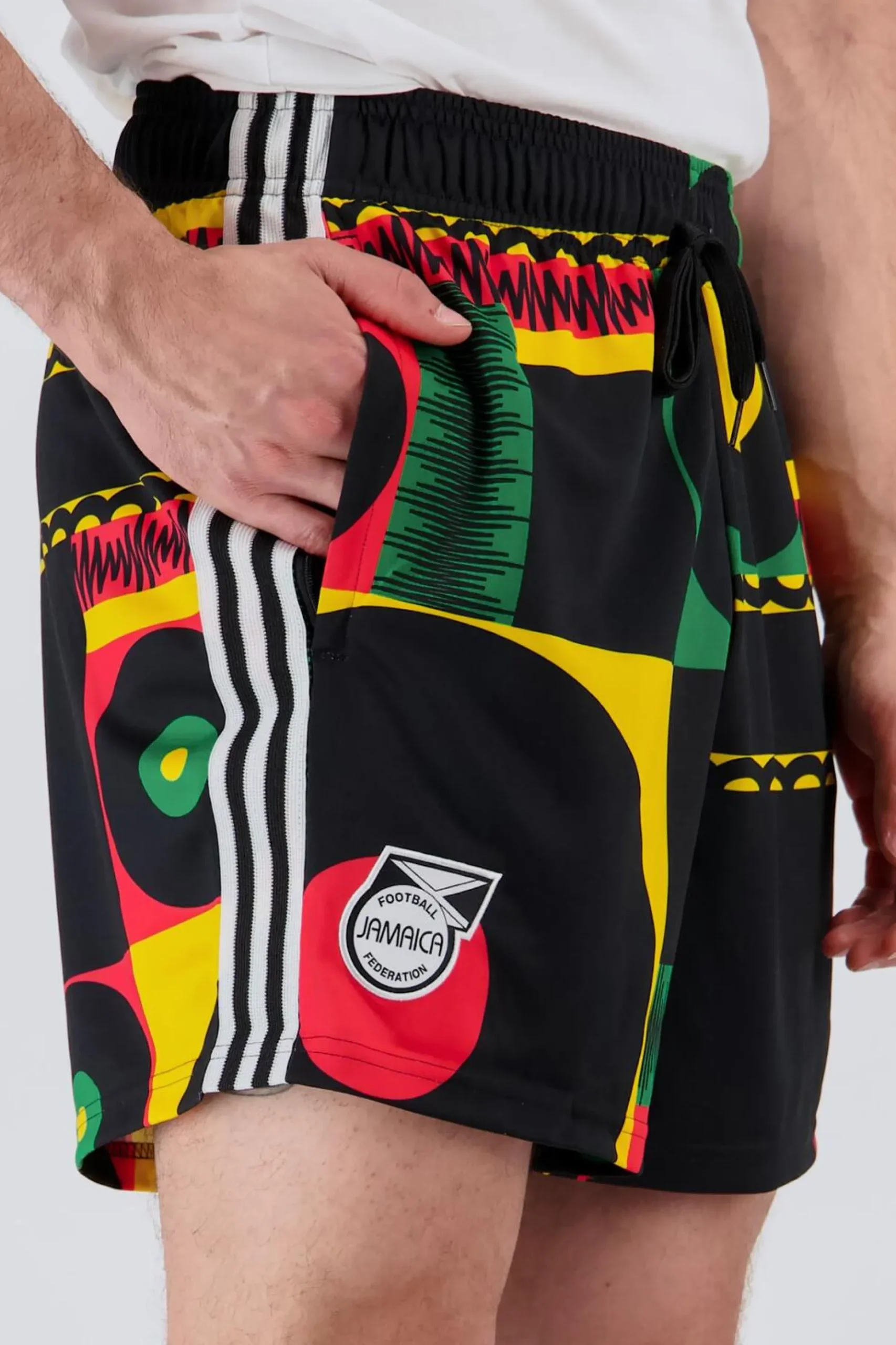 Calções Jamaica X Bob Marley Mundial 2026
