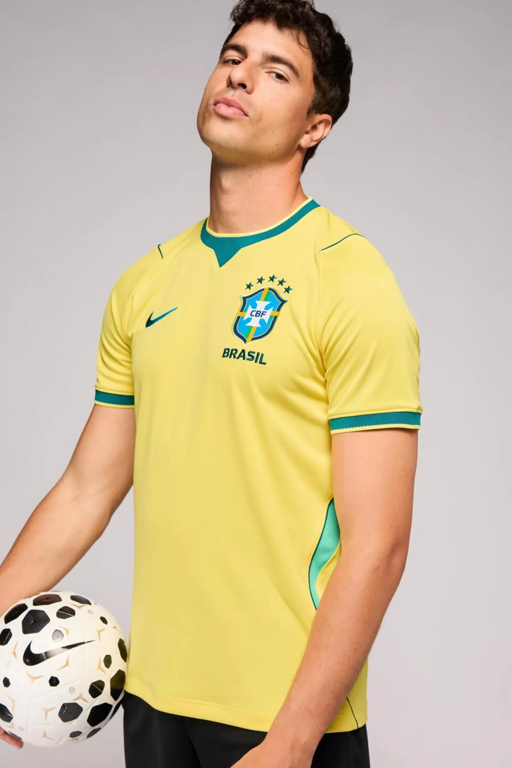 1ª Camisola Brasil Mundial 2026 Réplica