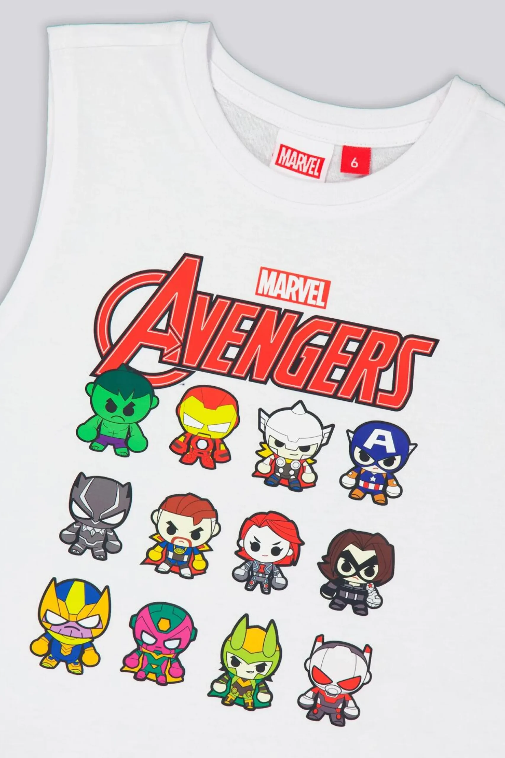 Camisola Sem Mangas Avengers