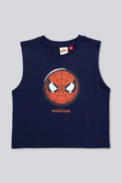 Camisola Sem Mangas Spiderman