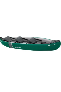 Canoa Ou Caiaque Inflável Sevylor Adventure Plus 2+1 Lugares