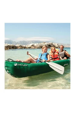 Canoa Ou Caiaque Inflável Sevylor Adventure Plus 2+1 Lugares