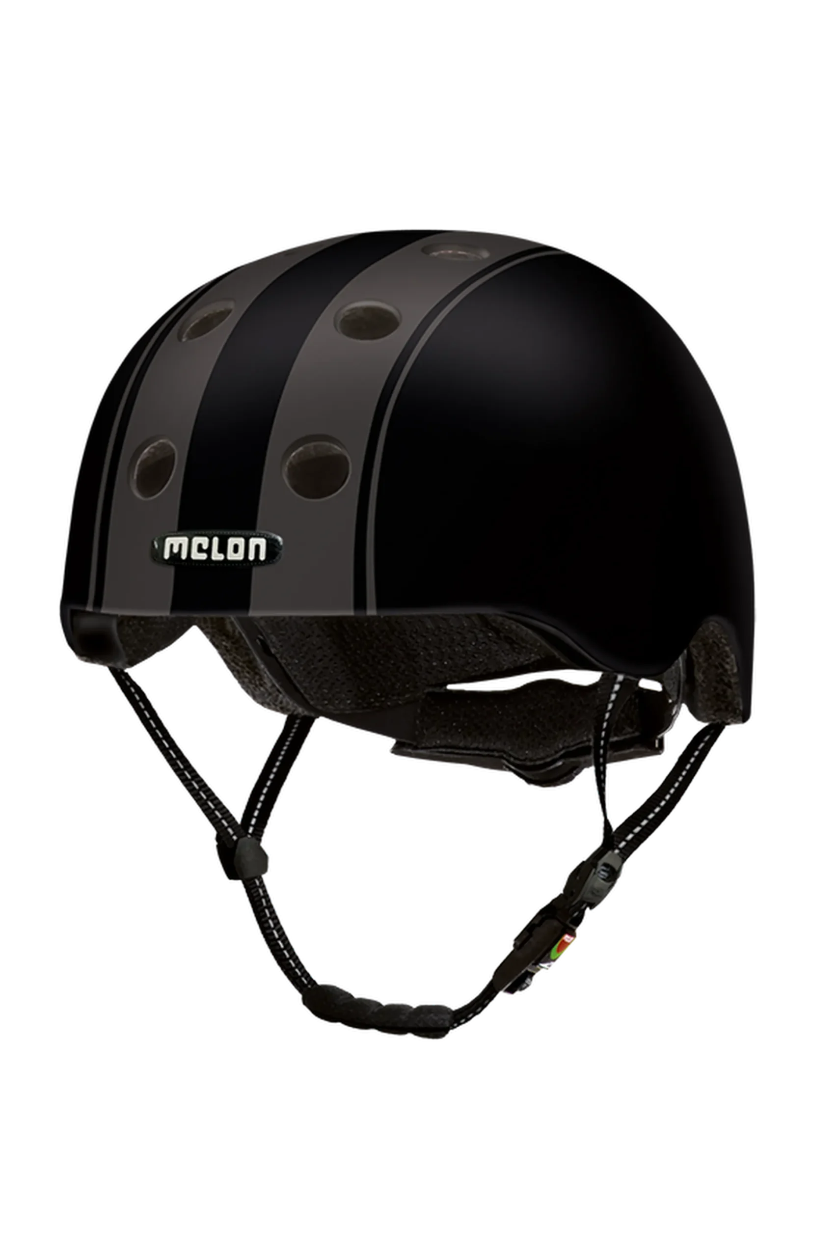 Capacete De Bicicleta Melon Decent Double Black Matte