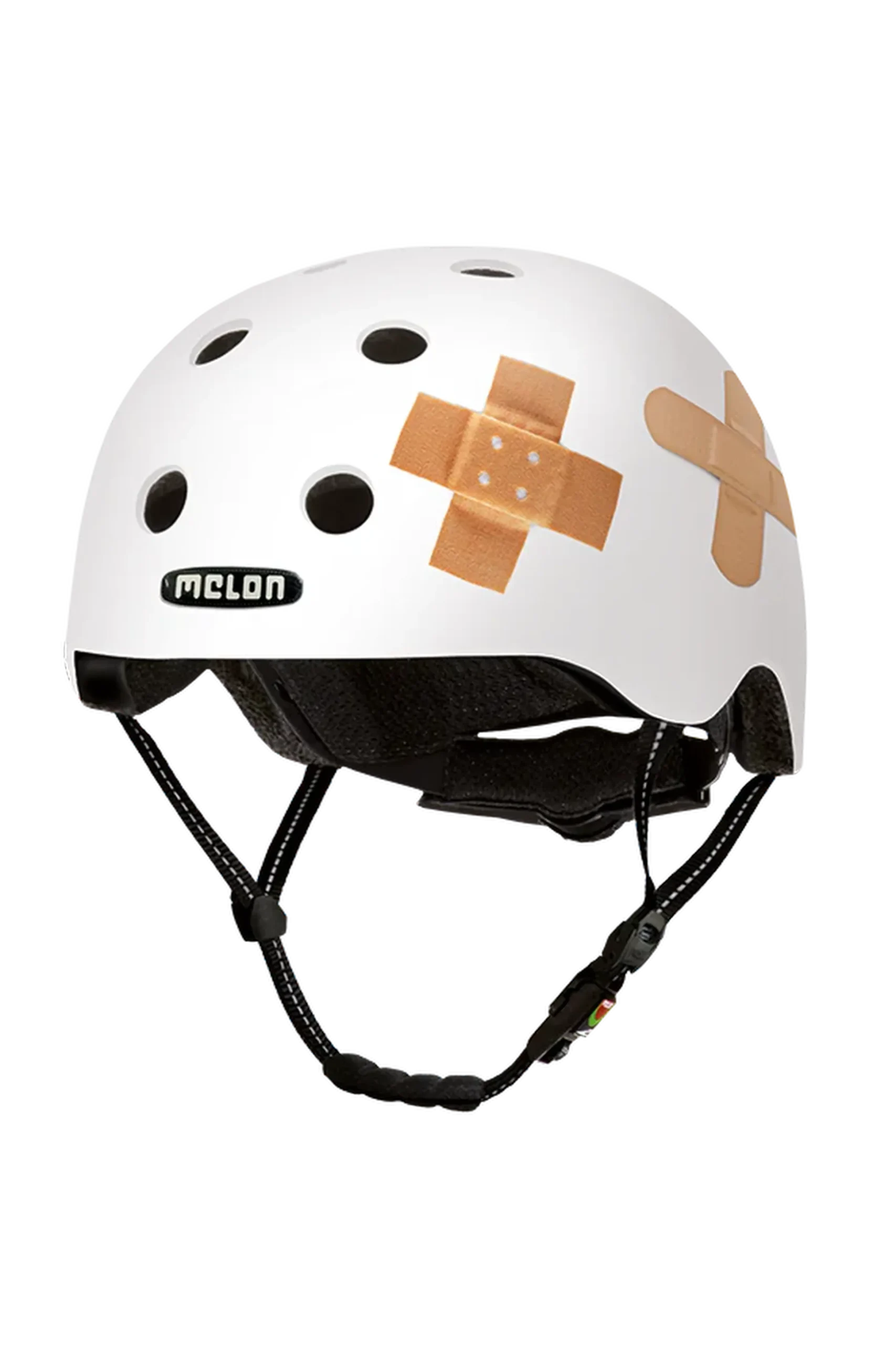 Capacete De Bicicleta Melon White Matte