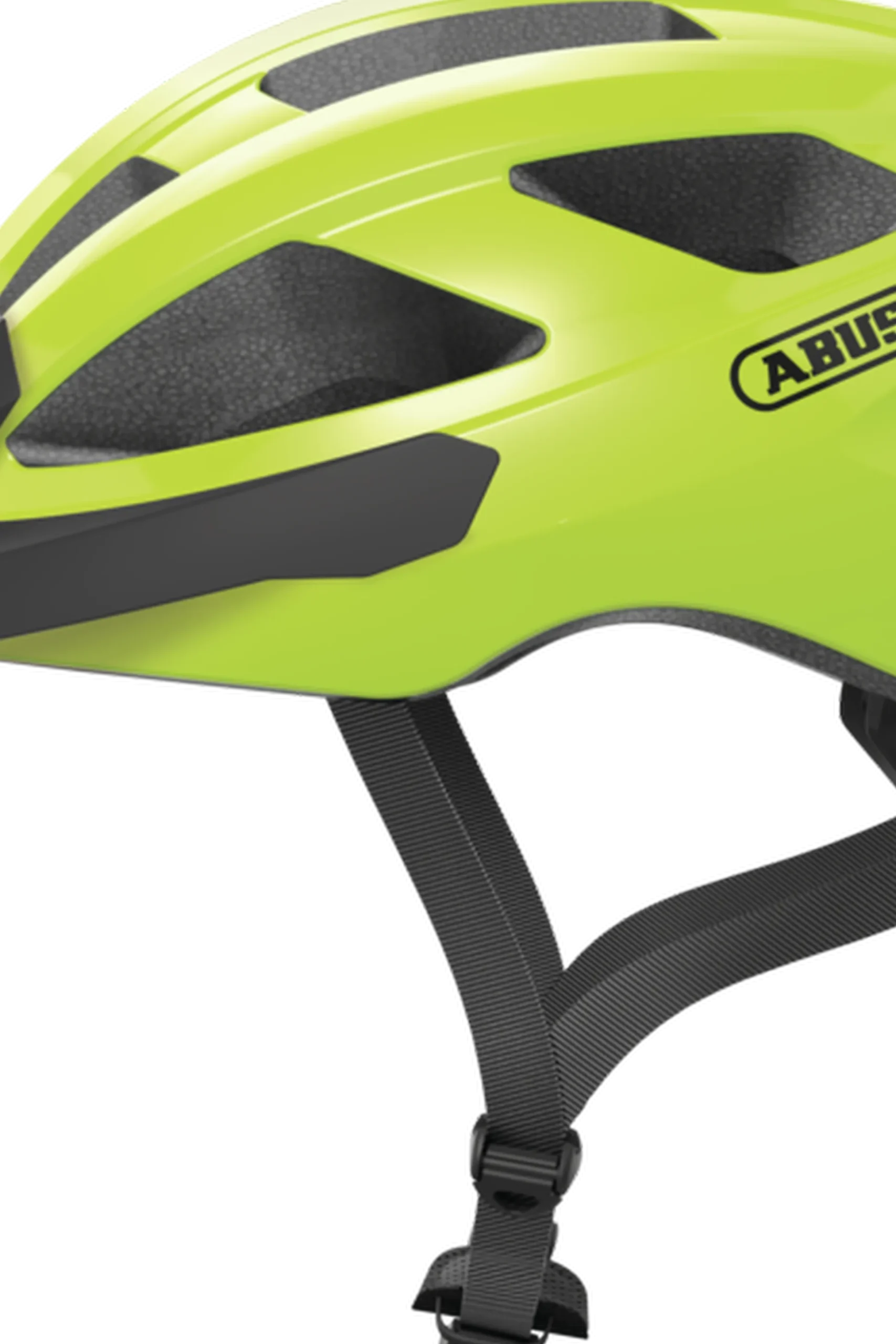 Capacete De Ciclismo Abus Macator Cor Amarela T/m