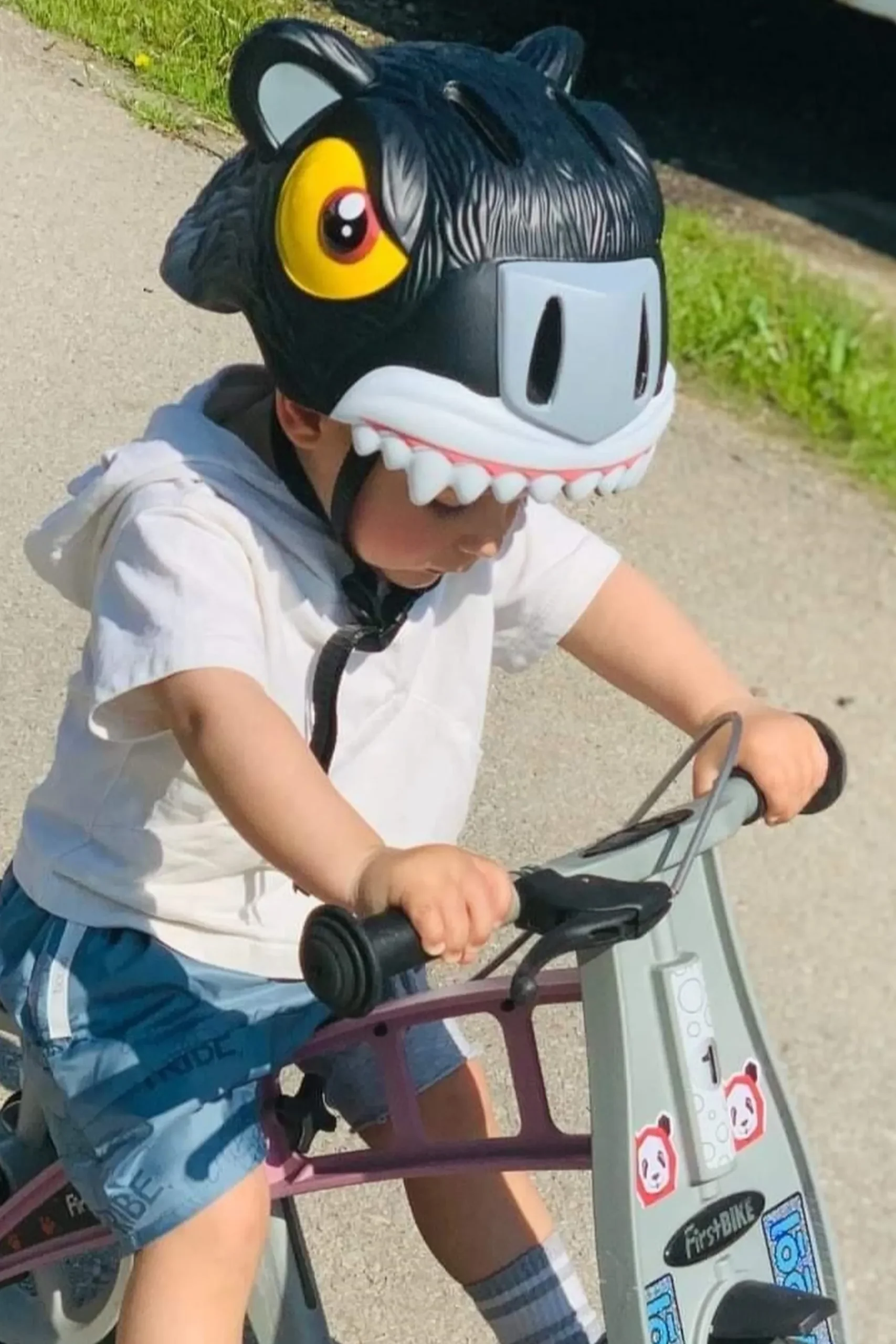Capacete Para Crianças| Pantera Negra| Crazy Safety | En1078 Certificado