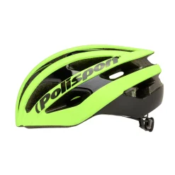 Capacete Polisport Light Pro Amarelo Fluor Mate/preto
