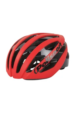 Capacete Polisport Light Pro Vermelho Fosco/preto