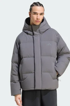 Casaco Com Capuz Helionic Baixo Puffer adidas