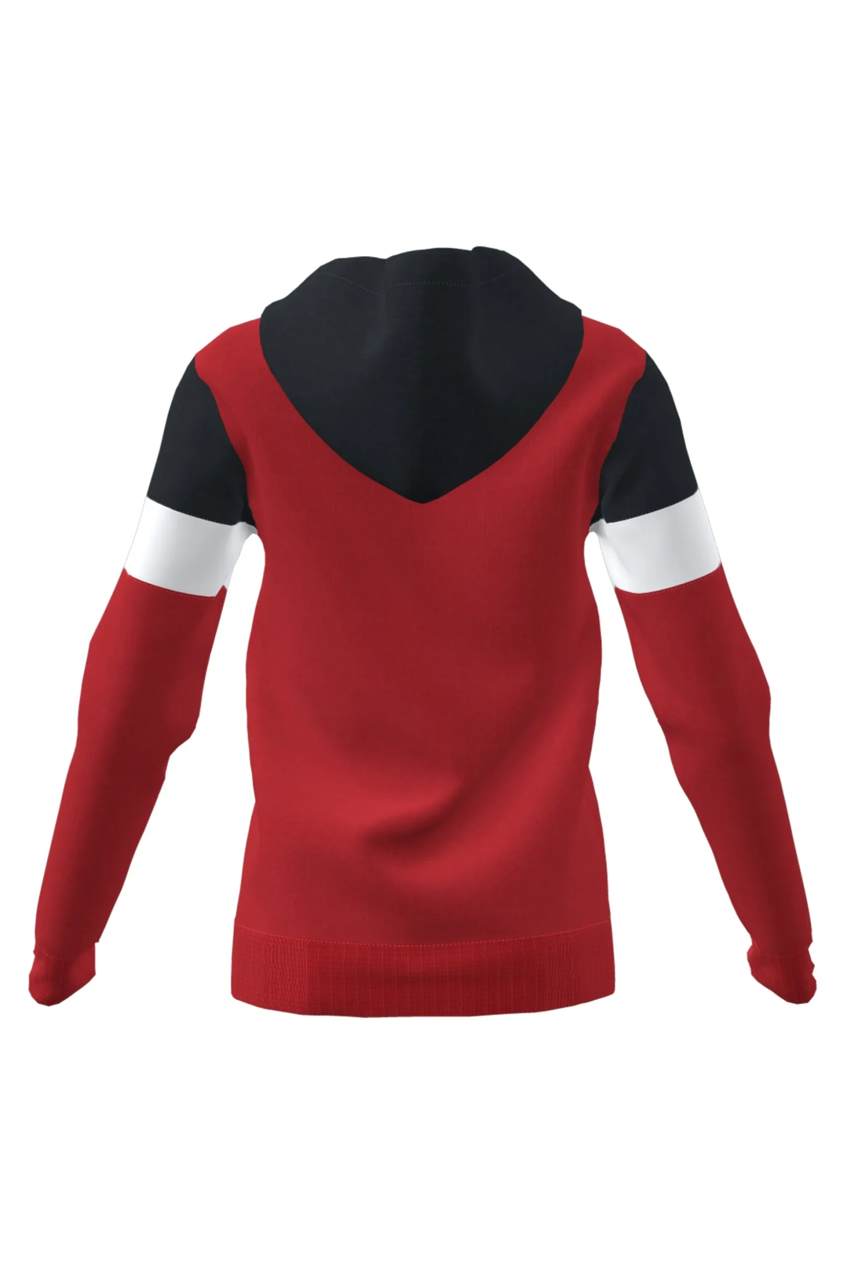 Casaco Com Capuz Joma Crew IV Vermelho Preto Branco
