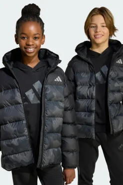 Casaco Com Enchimento Em Material Sintético Com Padrão Integral Para Crianças adidas