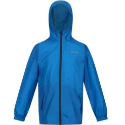 Casaco Impermeável Criança Regatta Kid Pack It Iii. Azul