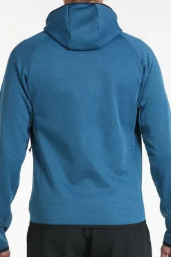 Casaco Trekking Homem +8000 Abite. Preto/azul