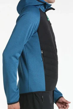 Casaco Trekking Homem +8000 Abite. Preto/azul